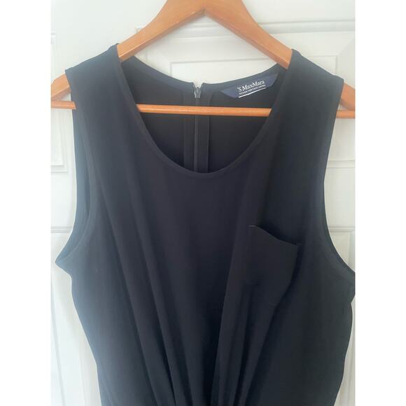 MAX MARA Crepe Drawstring Jumpsuit - Picture 3 of 9